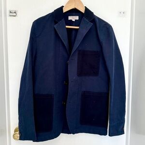 Men's Wallace and Barnes Men's jacket Cotton/Linen Blue, size 36S